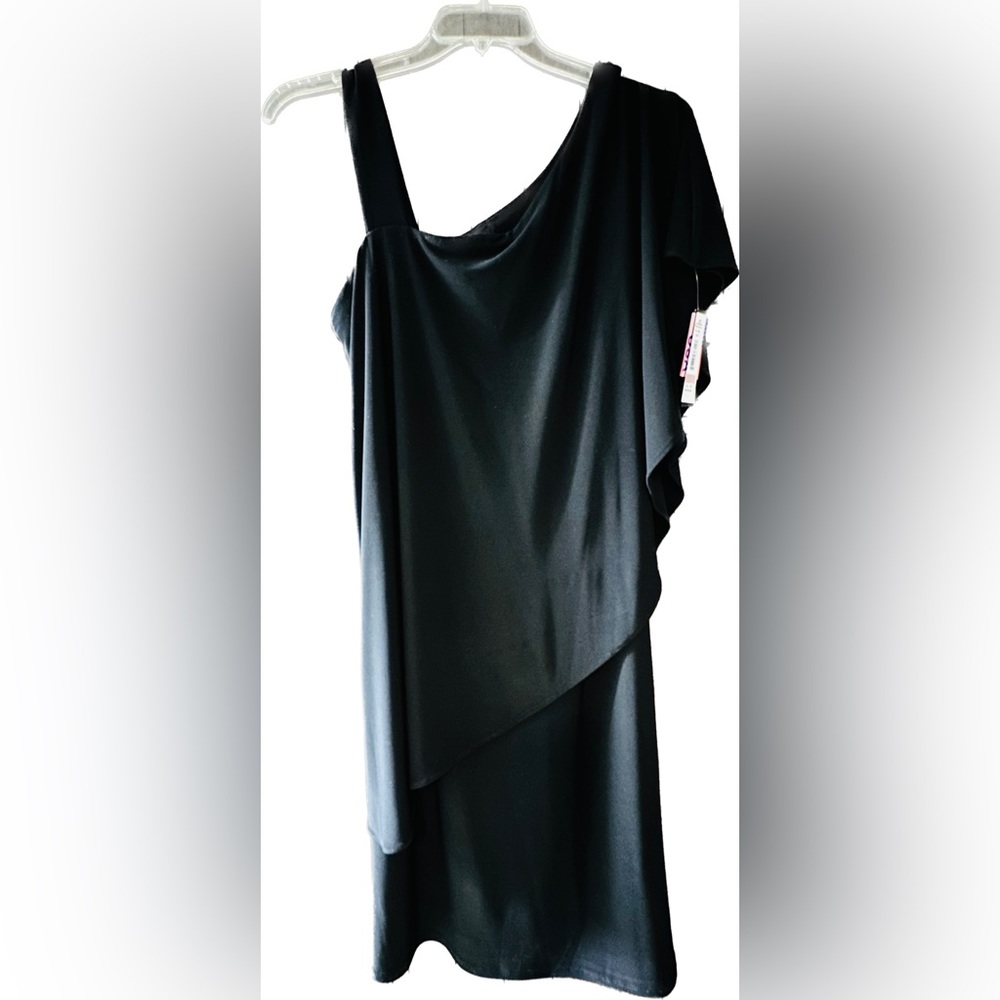 NWT Black Asymmetric Dress